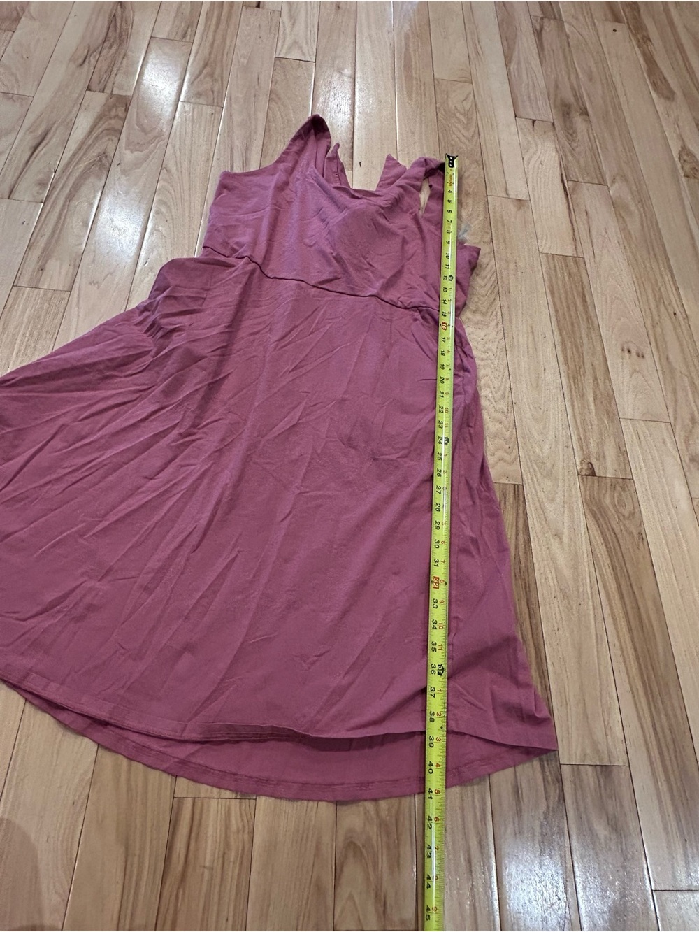 Pact Fit and Flare Chunky Tie Back Rosebud Pink Knee Length Dress - Women’s XXL - Picture 5 of 6